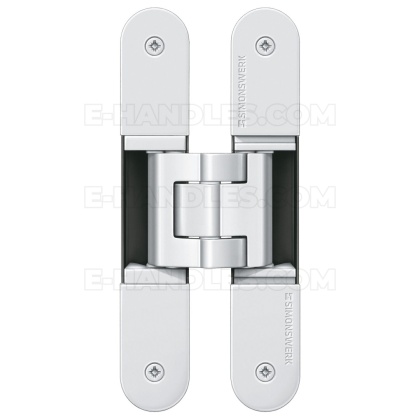Simonswerk TECTUS TE 340 3D biały RAL 9016, 160x28 mm, zawias niewidoczny (nośność 2szt do 80 kg)