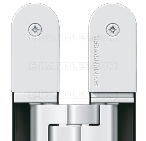Simonswerk TECTUS TE 340 3D biały RAL 9016, 160x28 mm, zawias niewidoczny (nośność 2szt do 80 kg)
