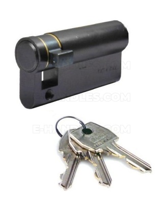 Wkładka połówkowa jednostronna 50mm 10x40 AGB mod.600 czarna matowa C630840535