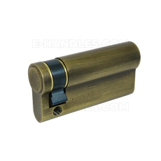 Wkładka połówkowa jednostronna 65mm 10x55 AGB mod.600 złoto antyczne C630120550