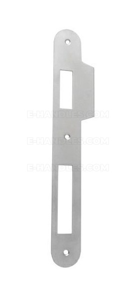 Zaczep AGB SICURREZA F25mm x 204mm z najazdem, chrom matowy B005907934