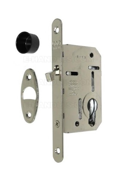 Zamek AGB Scivola Tre PZ hakowy na wkładkę 50mm F16 nikiel B089225006