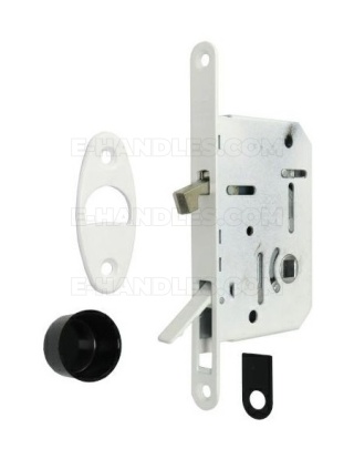 Zamek AGB WAVE Scivola Tre Class WC hakowy łazienkowy 50mm F16 biały B0898150FM