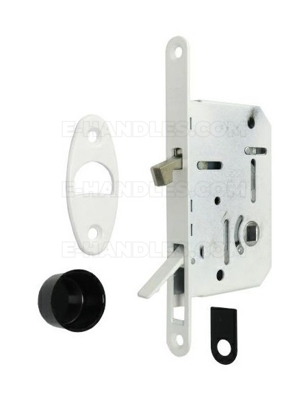 Zamek AGB WAVE Scivola Tre Class WC hakowy łazienkowy 50mm F16 biały B0898150FM