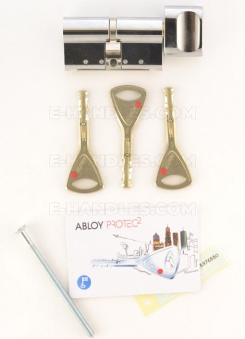 Wkładka Abloy 92 cr 36X56G, CY323 Protec2 klucz-gałka, 3 klucze Wkładka Abloy 92 cr 36X56G, CY323 Protec2 klucz-gałka, 3 klucze