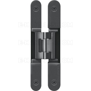 Simonswerk TECTUS TE 240 3D, czarny RAL9005, 155x18-21 mm, zawias niewidoczny (nośność 2szt do 60 kg)