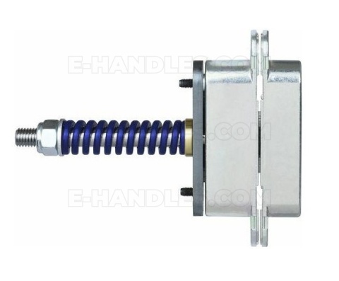 Zawias samozamykacz 40 kg AGB ECLIPSE 3.2 BLUE self closing chrom mat E390000334