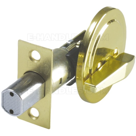 Blokada z zamkiem 1750 mosiądzowany połysk, Dormas 60mm lub 70mm