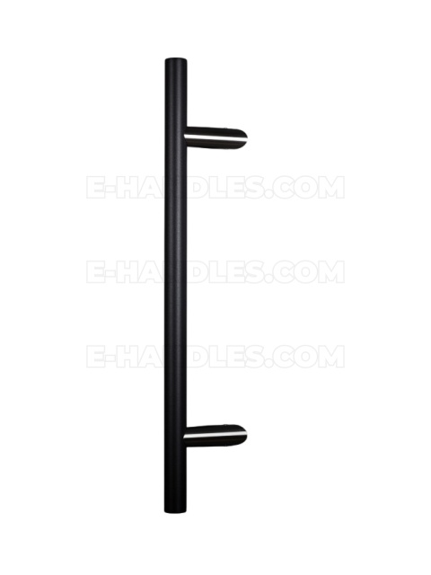 Pochwyt z2b Ø30, długość 800mm, mocowanie 45°, czarny x7.zo
