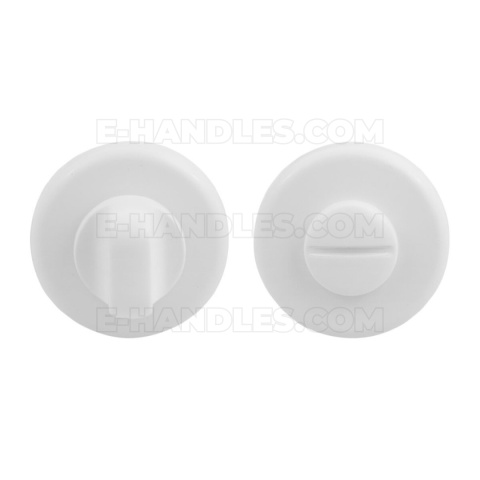 Blokada WC CD69 Colombo Design BI - biały mat, trzpień 6x6mm