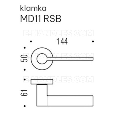 Klamka Colombo Design TOOL CM - chrom mat