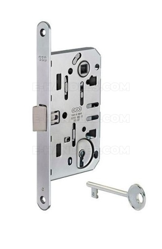 Zamek AGB Mediana EVOLUTION na klucz 90/35 chrom mat F18 B011013534