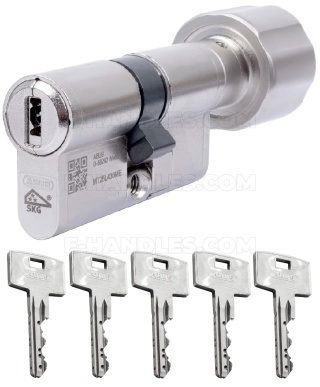 ABUS MAGTEC 2500, 100 (35x65G) gałka-klucz, wkładka drzwiowa