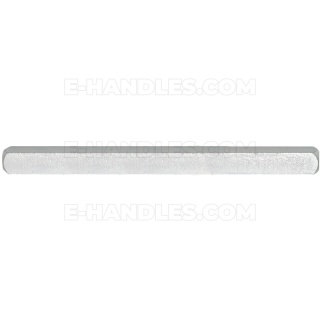 Trzpień klamki z otworem w osi, 8 x 8 120 mm, stal ocynkowana