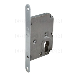 Zamek Hoppe PZ hakowy 50mm czolo 160x16x2 chrom mat