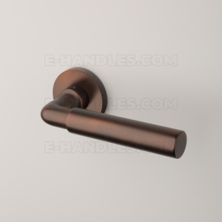 Klamka FICARIA Rozeta R slim 7 mm BD - umbra palona