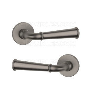 Klamka IBRA Rozeta R slim 7 mm MSB - tytan