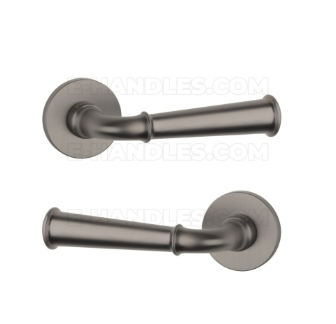 Klamka IBRA Rozeta R slim 7 mm MSB - tytan