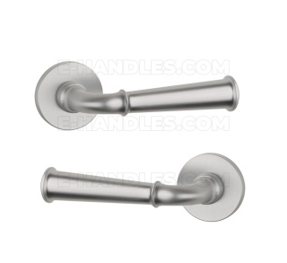 Klamka IBRA Rozeta R slim 7 mm PSC - chrom satynowy
