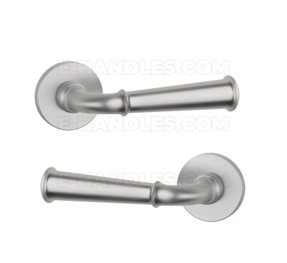 Klamka IBRA Rozeta R slim 7 mm PSC - chrom satynowy