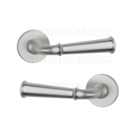 Klamka IBRA Rozeta R slim 7 mm PSC - chrom satynowy