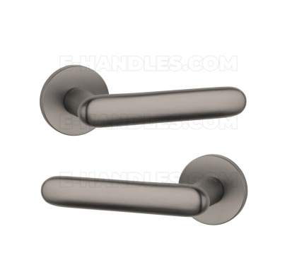 Klamka LARKA Rozeta R slim 7 mm MSB - tytan