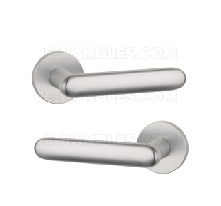 Klamka LARKA Rozeta R slim 7 mm PSC - chrom satynowy
