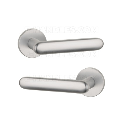 Klamka LARKA Rozeta R slim 7 mm PSC - chrom satynowy