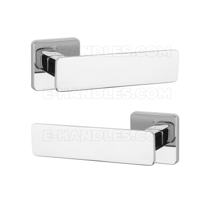 Klamka NOEMIA Rozeta QS slim 7 mm LC - chrom polerowany
