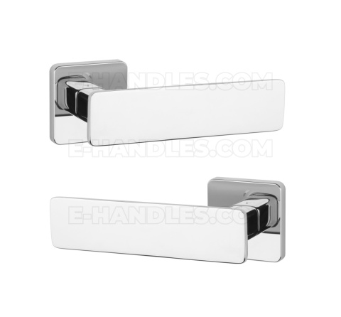 Klamka NOEMIA Rozeta QS slim 7 mm LC - chrom polerowany