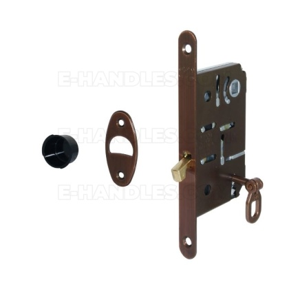 Zamek AGB Scivola T OB hakowy 50/70 F16 brąz B089015002