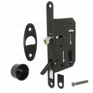 Zamek AGB WAVE Scivola Tre Class hakowy na wkładkę 50mm F16 czarny B089825093