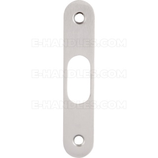 Blacha zaczepowa HOPPE 90 × 18 × 2 mm – chrom mat