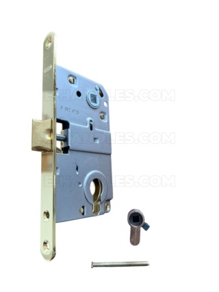 Zamek+adapter do wc 90/50 AGB MEDIANA mosiądzowany F18 B010405003