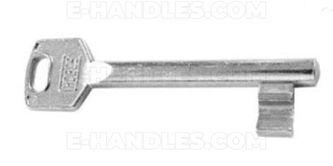 Zamek prawy K333 OB dormas 55/72, wymiary czoła 235x20x3 mm, HOBES