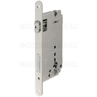 Zamek rolkowy na wkładkę 60mm F22x238mm, niklowany AGB SICUREZZA B208516006