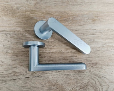 Klamka ALORA Rozeta R slim 7 mm SC - chrom satynowy