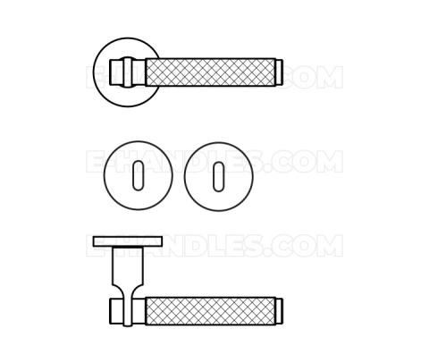 Klamka Colombo Design Gryps CM - chrom mat