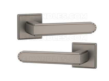 Klamka MIMOSA Rozeta QG slim 7 mm GYM - grafit