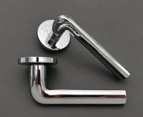 Klamka OLEANDRO Rozeta R slim 7 mm CP - chrom polerowany