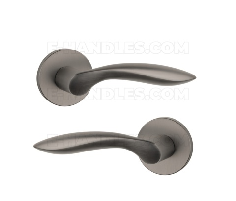 Klamka PULIA Rozeta R slim 7 mm MSB - tytan