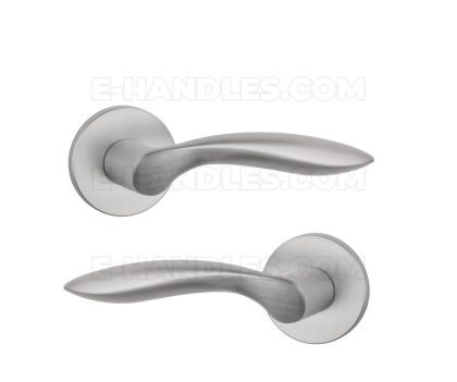 Klamka PULIA Rozeta R slim 7 mm PSC - chrom satynowy