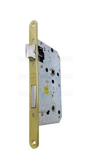 Zamek ALFA łazienkowy 72/50 mosiądzowany F18x220