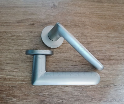 Klamka AVA Rozeta R slim 7 mm MSN - nikiel