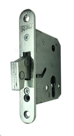Romus ROM-1 zamek dormas 53 mm, czolo 4x22x140 wpuszczany hakowy
