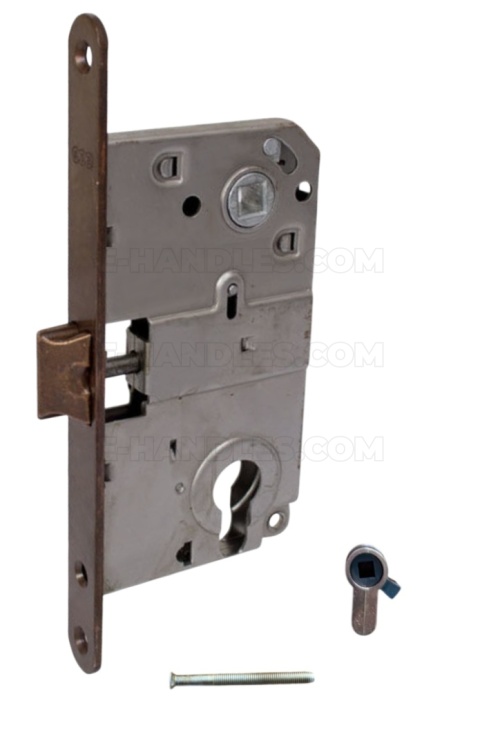 Zamek+adapter do wc 90/50 AGB MEDIANA brąz B010405002