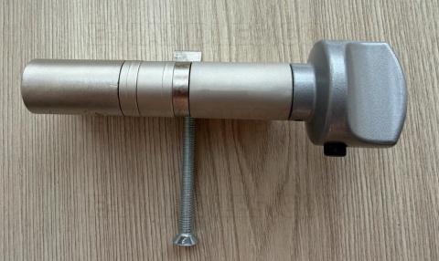 Wkładka 95 nst 40X55G, TOKOZ TECH klucz-gałka chrom mat/blokada bezpieczeństwa, 3 klucze
