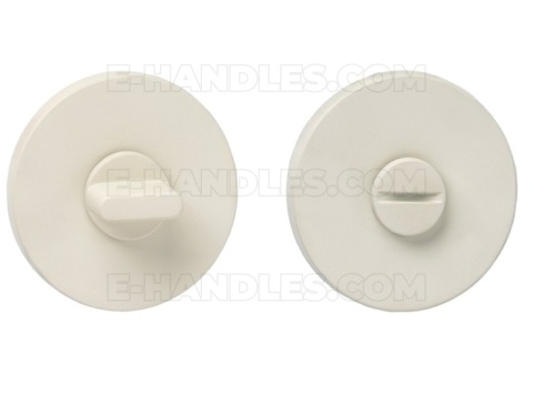 Rozeta okrągła R68F slim ivory WC