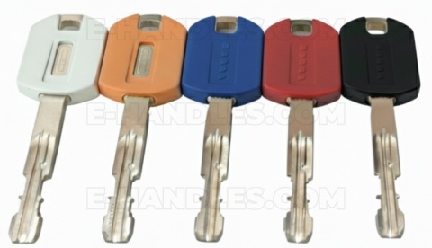 Wkładka 140 nst 70X70G, TOKOZ PRO300 klucz-gałka mosiądz mat/blokada bezpieczeństwa, 5 kluczy
