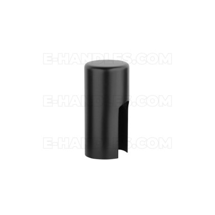 Nasadka na zawias aluminium dł. 30mm fi 13,5mm BLACK - czarny matowy